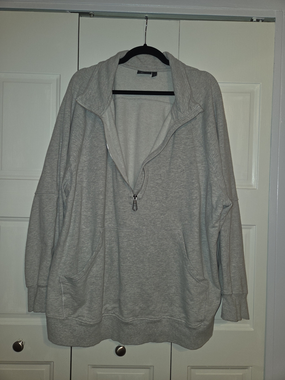 torrid Heather Gray Half-Zip Pullover Hoodie